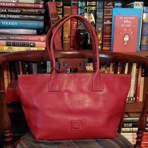 SOLD Dooney & Bourke Florentine Small Russell Red